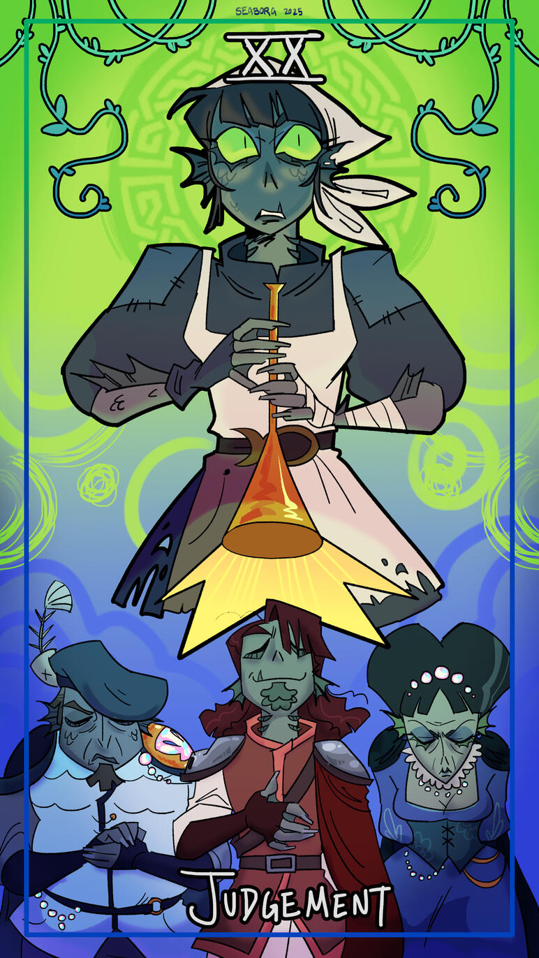 D&D Tarot Series - Edyn O'Clarke (OC) - (2025)