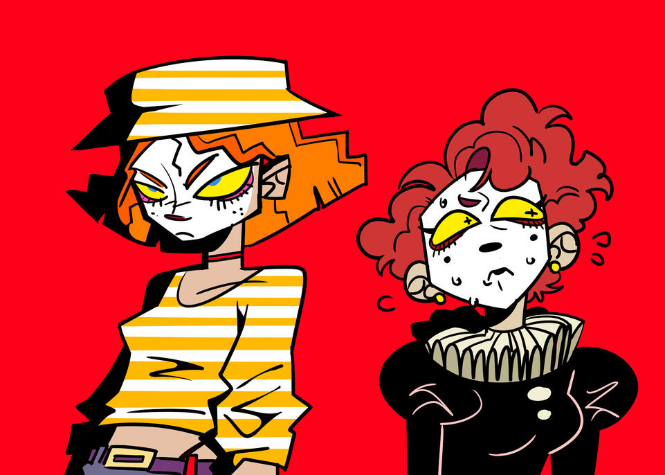 'Clown Girls Hate Being Looked At' - May 2024