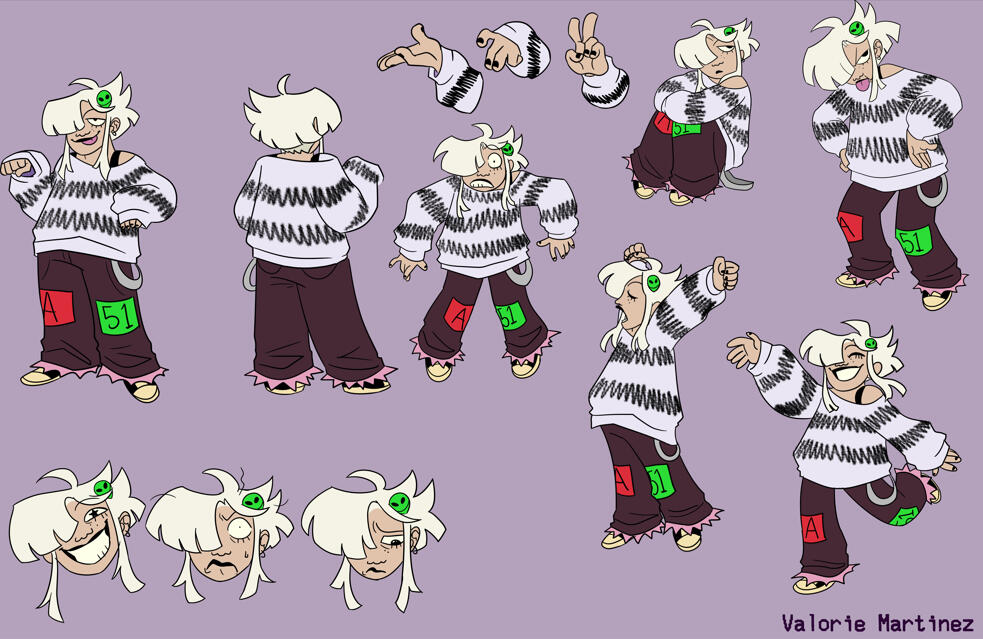 'Bottlecap' - Val Martinez Character Exploration (2022)